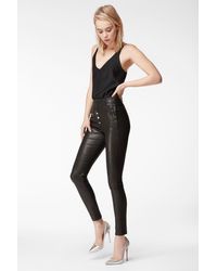 J Brand Natasha Sky-high Skinny - Black