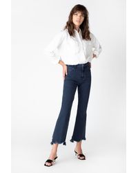 J Brand Julia High-rise Flare - Blue