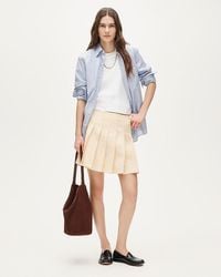 J.Crew - Pleated Mini Skirt - Lyst