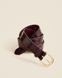 J.Crew - Classic Belt - Lyst