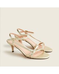 kitten heel with strap