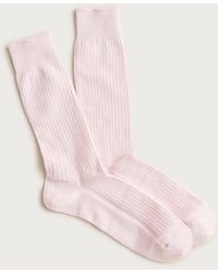 J.Crew - Texture-Stripe Socks - Lyst