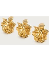 J.Crew - Mini Rose Claw Clips Three-Pack - Lyst