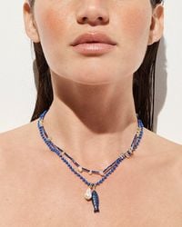 J.Crew - Fish Charm Necklaces Set-Of-Two - Lyst