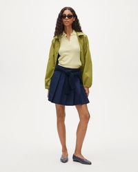 J.Crew - Pleated Prep Mini Skirt - Lyst