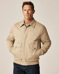 J.Crew - Wallace & Barnes Flight Jacket - Lyst