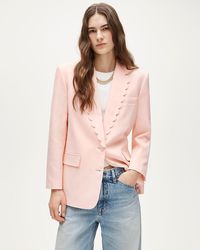 J.Crew - Gamine Scallop-Trim Blazer - Lyst