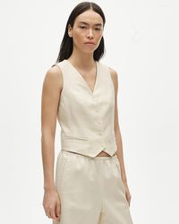 J.Crew - Shrunken V-Neck Vest Top - Lyst