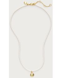 J.Crew - Shell Charm Necklace - Lyst