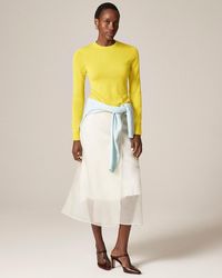 J.Crew - Carolyn Fitted Crewneck Sweater - Lyst