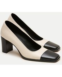 J.Crew - Ava Cap Toe Pumps - Lyst