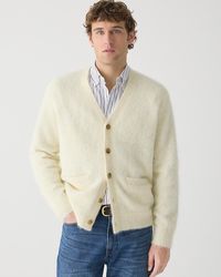 J.Crew - Alpaca-Blend V-Neck Cardigan Sweater - Lyst