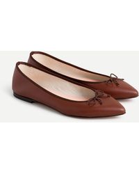 gemma ballet flats in leather