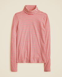 J.Crew - Feather Jersey Turtleneck - Lyst