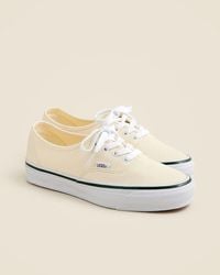 J.Crew - Exclusive Vans Premium Authentic Sneakers - Lyst