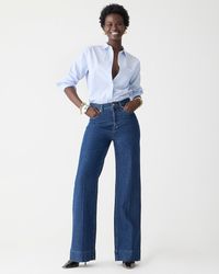 J.Crew - Denim Trouser - Lyst