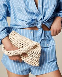 J.Crew - Small Cadiz Handknotted Shoulder Bag - Lyst