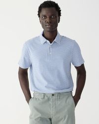 J.Crew - Slim Sueded Cotton Polo Shirt - Lyst
