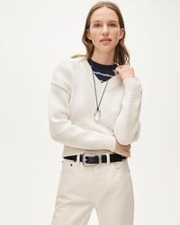 J.Crew - Cotton-Blend V-Neck Pullover Sweater - Lyst