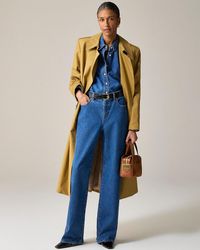 J.Crew - Petite Lower-Rise Full-Length Slim-Wide Jean - Lyst