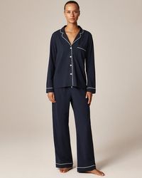 J.Crew - Dreamy Cotton-Blend Pajama Pant Set - Lyst