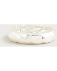 J.Crew - Ridged Cuff Bracelet - Lyst