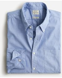 J.Crew - Secret Wash Cotton Poplin Shirt In Patchwork - Lyst