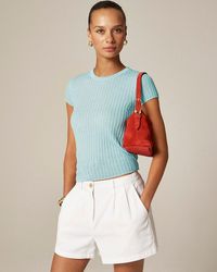 J.Crew - New Ribbed Featherweight Cashmere T-Shirt - Lyst