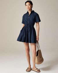 J.Crew - Elena Mini Shirtdress - Lyst