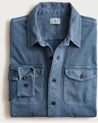 J.Crew - Herringbone Workshirt - Lyst