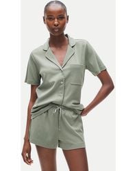 J.Crew - Dreamy Rib Pajama Short Set - Lyst