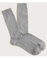 J.Crew - Texture-Stripe Socks - Lyst