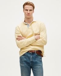 J.Crew - Rugby Shirt With Striped Placket - Lyst