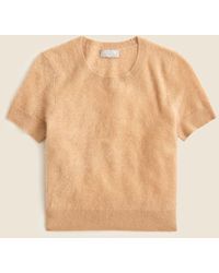 J.Crew - Brushed Cashmere Relaxed T-Shirt - Lyst