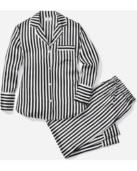 J.Crew - Petite Plume Striped Pajama Set - Lyst