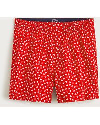 J.Crew - Printed Boxers - Lyst