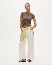 J.Crew - Petite Five-Pocket Pant - Lyst