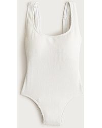 J.Crew - Claudia Scrunchie One-Piece - Lyst