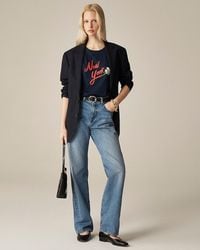 J.Crew - "Classic-Fit "New York" Graphic T-Shirt" - Lyst