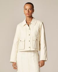 J.Crew - Cropped Barn Jacket - Lyst