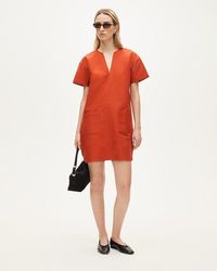 J.Crew - Petite Patch-Pocket Pullover Dress - Lyst