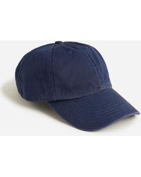 J.Crew - Made-In-The-Usa Garment-Dyed Twill Baseball Cap - Lyst