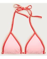 J.Crew - Perfect Crochet-Trim String Bikini Top - Lyst