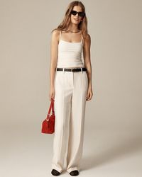 J.Crew - Cuffed Wide-Leg Trouser - Lyst