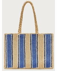 J.Crew - Handknotted Straw Tote Bag - Lyst