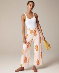 J.Crew - Sz Blockprints X Denim Disco Pant - Lyst