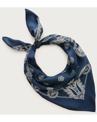 J.Crew - Printed Silk Scarf - Lyst