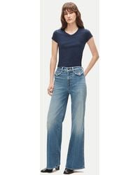 J.Crew - Denim Trouser Jean With Flap Pockets - Lyst