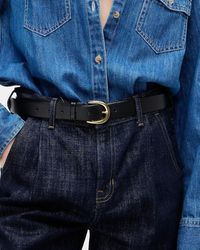 J.Crew - Classic Belt - Lyst