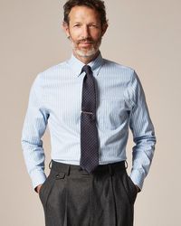 J.Crew - Bowery Performance Stretch Oxford Shirt With Button-Down Collar - Lyst